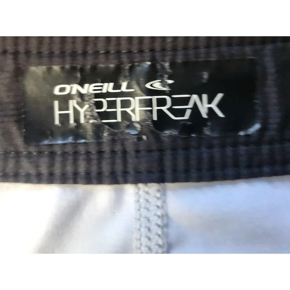 ONeill Hyperfreak‎ Mens Board Shorts Surfer Black White Star Print Size 30 Beach